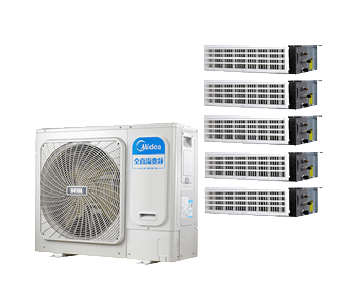 Midea home central air conditioner one for five