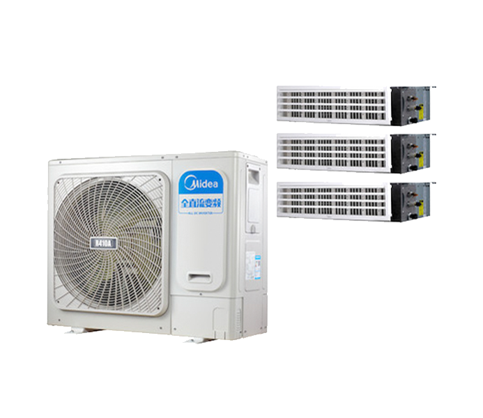 Midea home central air conditioner one for three